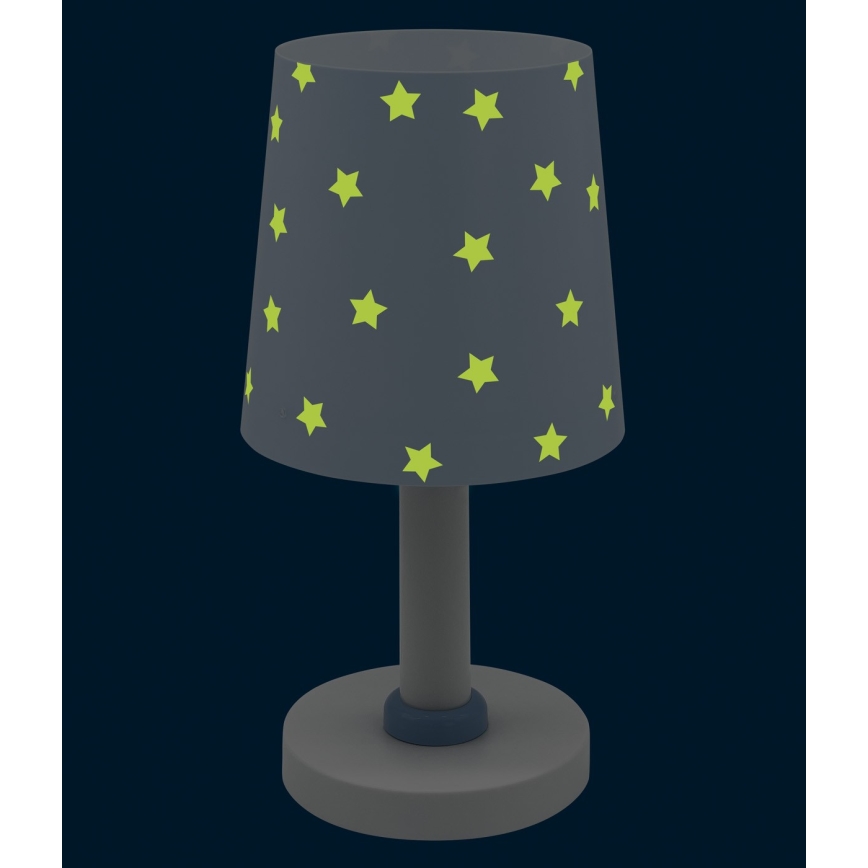 Dalber 82211T - Vaikiška lempa STAR LIGHT 1xE14/40W/230V mėlyna