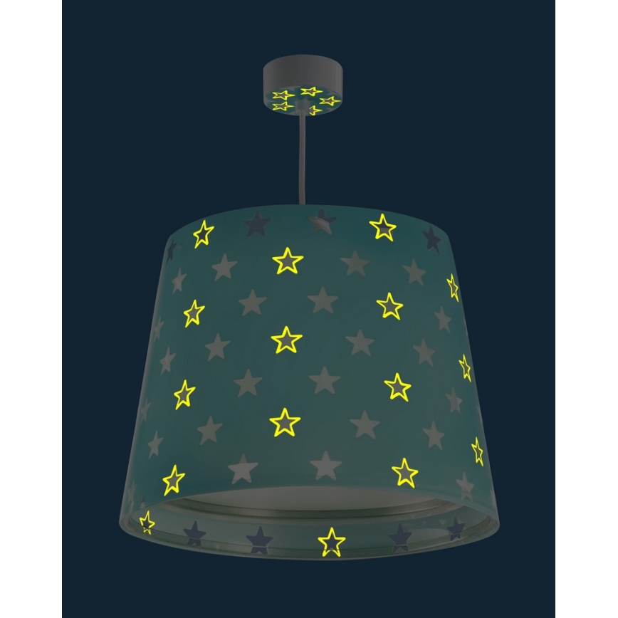 Dalber D-81212H - Vaikiškas sietynas STARS 1xE27/60W/230V