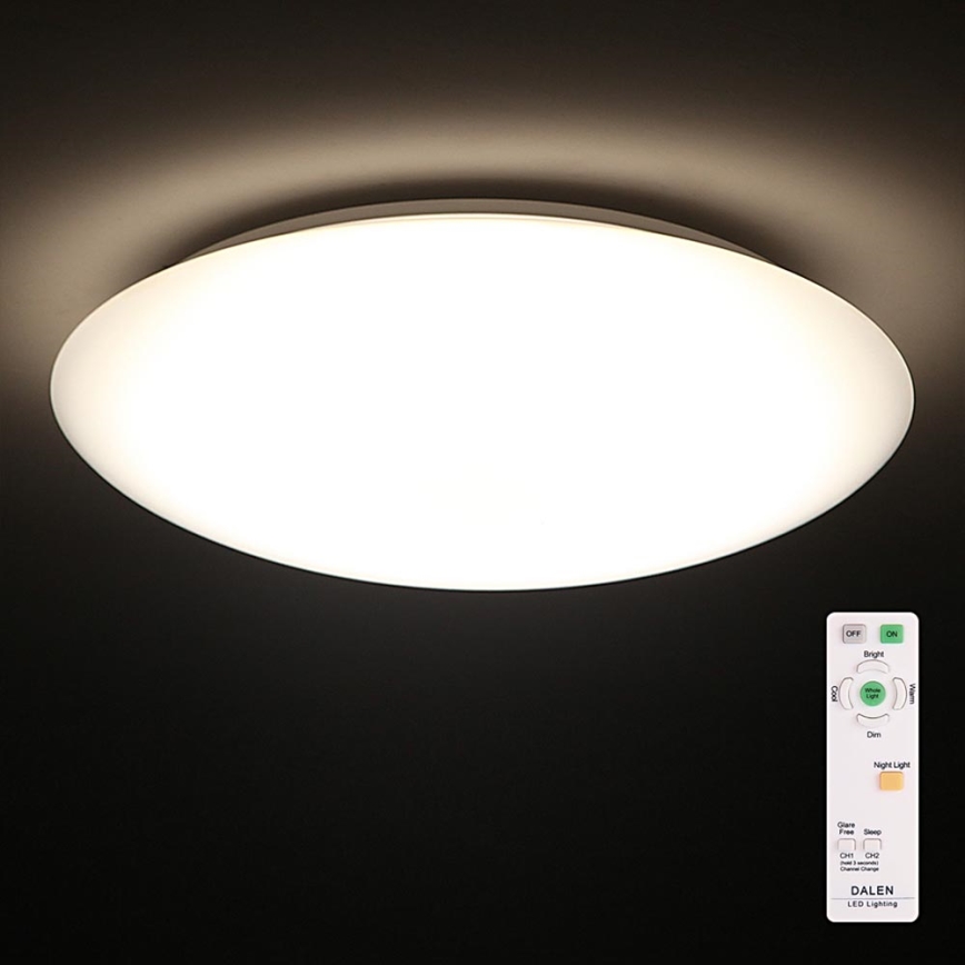 Dalen DL-C205T - Pritemdomas lubinis LED šviestuvas SMART LED LED/25W/230V