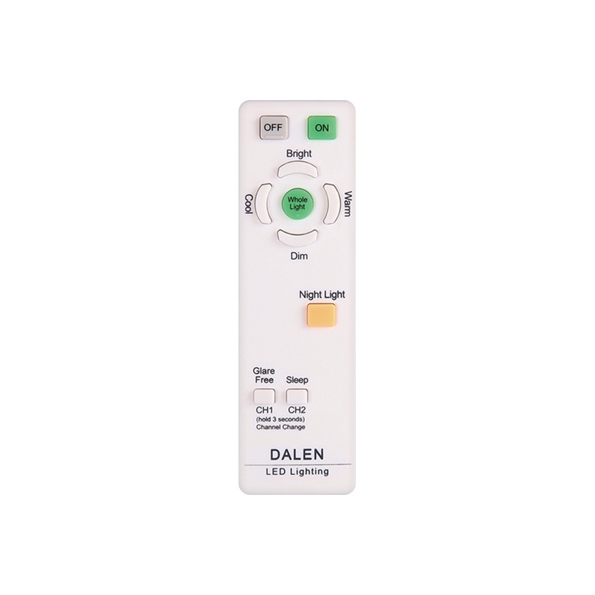 Dalen DL-C205T - Pritemdomas lubinis LED šviestuvas SMART LED LED/25W/230V