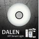 Dalen DL-C319TW - Pritemdomas lubinis LED šviestuvas SMART 1xLED/38W/230V