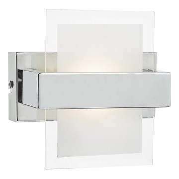 Där Lighting APT0750 - LED sieninis šviestuvas APT LED/6W/230V 3000K blizgus chromas