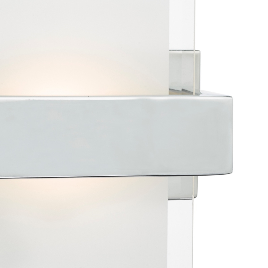 Där Lighting APT0750 - LED sieninis šviestuvas APT LED/6W/230V 3000K blizgus chromas