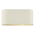 Där Lighting AXT372 - Sieninis šviestuvas AXTON 1xE14/40W/230V, kreminės spalvos