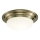 Där Lighting BAR5075 - Elegantiškas vonios kambario lubinis šviestuvas BARCLAY 1xE27/60W/230V, skersmuo 38 cm, žalvaris