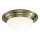 Där Lighting BAR5275 - Vonios kambario lubinis šviestuvas BARCLAY, 1xE27/60W/230V, skersmuo 31 cm, žalvario apdaila