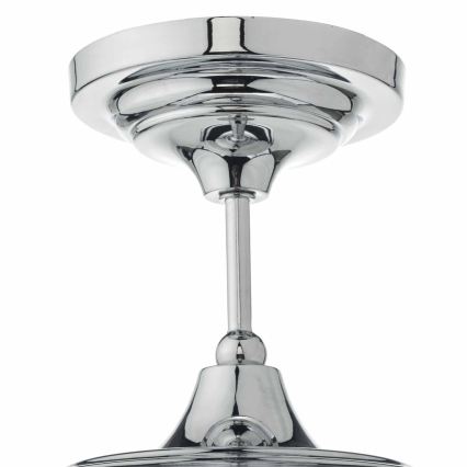 Där Lighting CAD0150 - Vonios kambario paviršinis lubų šviestuvas CADEN 1xE27/60W/230V IP44 poliruotas chromas