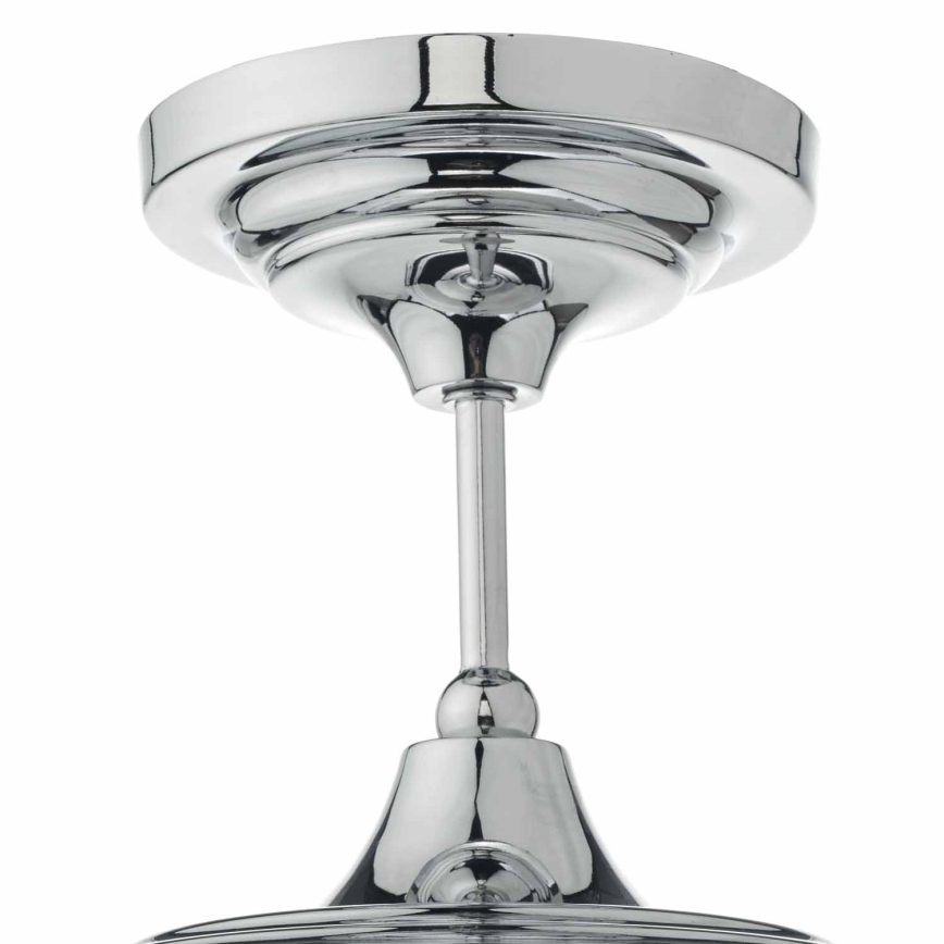 Där Lighting CAD0150 - Vonios kambario paviršinis lubų šviestuvas CADEN 1xE27/60W/230V IP44 poliruotas chromas