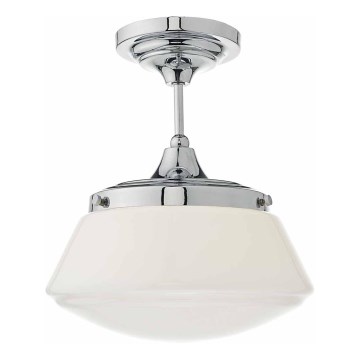 Där Lighting CAD0150 - Vonios kambario paviršinis lubų šviestuvas CADEN 1xE27/60W/230V IP44 poliruotas chromas