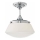 Där Lighting CAD0150 - Vonios kambario paviršinis lubų šviestuvas CADEN 1xE27/60W/230V IP44 poliruotas chromas
