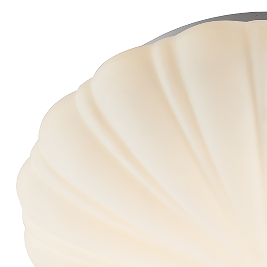Där Lighting CAF502 - vonios lubinis šviestuvas CAFE 1xE27/60W/230V, skersmuo 27 cm, IP44, baltas