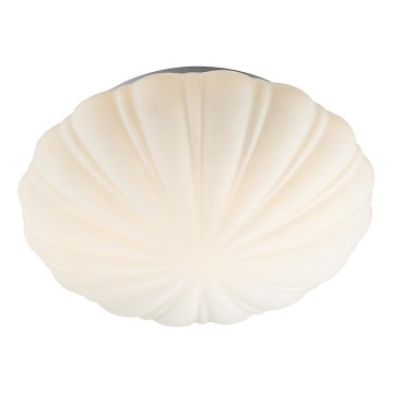 Där Lighting CAF502 - vonios lubinis šviestuvas CAFE 1xE27/60W/230V, skersmuo 27 cm, IP44, baltas