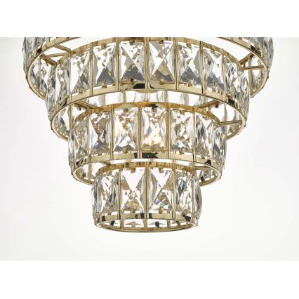 Där Lighting CER0135 - Pakabinamas šviestuvas ant grandinės CERYS 1xE27/60W/230V auksinis