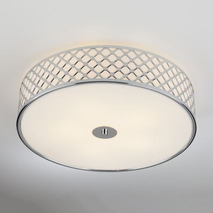 Där Lighting CIV5050 - Lubinis šviestuvas CIVIC 5xE14/60W/230V, skersmuo 50 cm, blizgus chromas