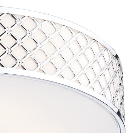 Där Lighting CIV5050 - Lubinis šviestuvas CIVIC 5xE14/60W/230V, skersmuo 50 cm, blizgus chromas