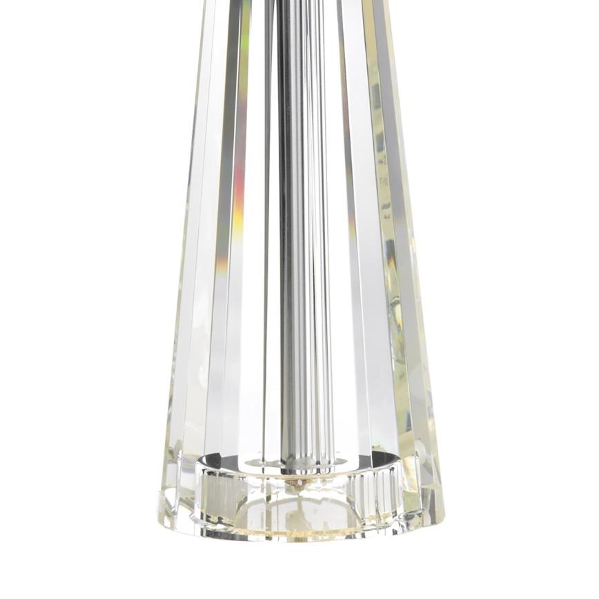 Där Lighting CYP4208 - Stalinė lempa CYPRUS 1xE27/60W/230V kreminė/skaidri