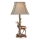 Där Lighting GUL5545-X - Stalinė lempa GULLIVER 1xE27/60W/230V smėlio/bronzinė