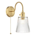 Där Lighting HAD0740-05 - Sieninis šviestuvas HADANO 1xE14/40W/230V auksinis