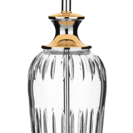 Där Lighting HIN4208 - stalinis šviestuvas HINTON 1xE27/60W/230V baltas/blizgus chromas