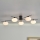 Där Lighting JAS5422 - Prie lubų montuojamas šviestuvas JASPER 5xG9/25W/230V juodas