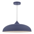 Där Lighting KAE0123 - Pakabinamas šviestuvas KAELAN ant troselio 1xE27/60W/230V mėlynas