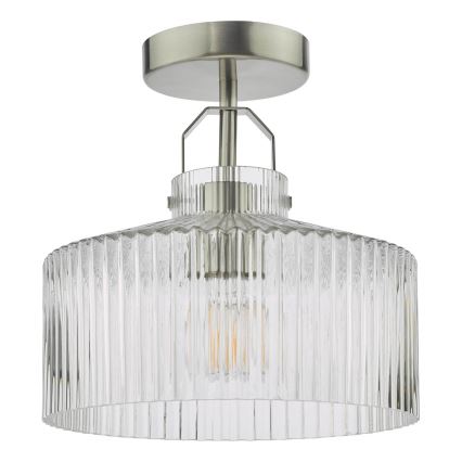 Där Lighting LEN4846 - Prigludusi liustra LENKA 1xE27/60W/230V matinis chromas