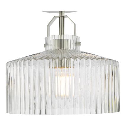 Där Lighting LEN4846 - Prigludusi liustra LENKA 1xE27/60W/230V matinis chromas
