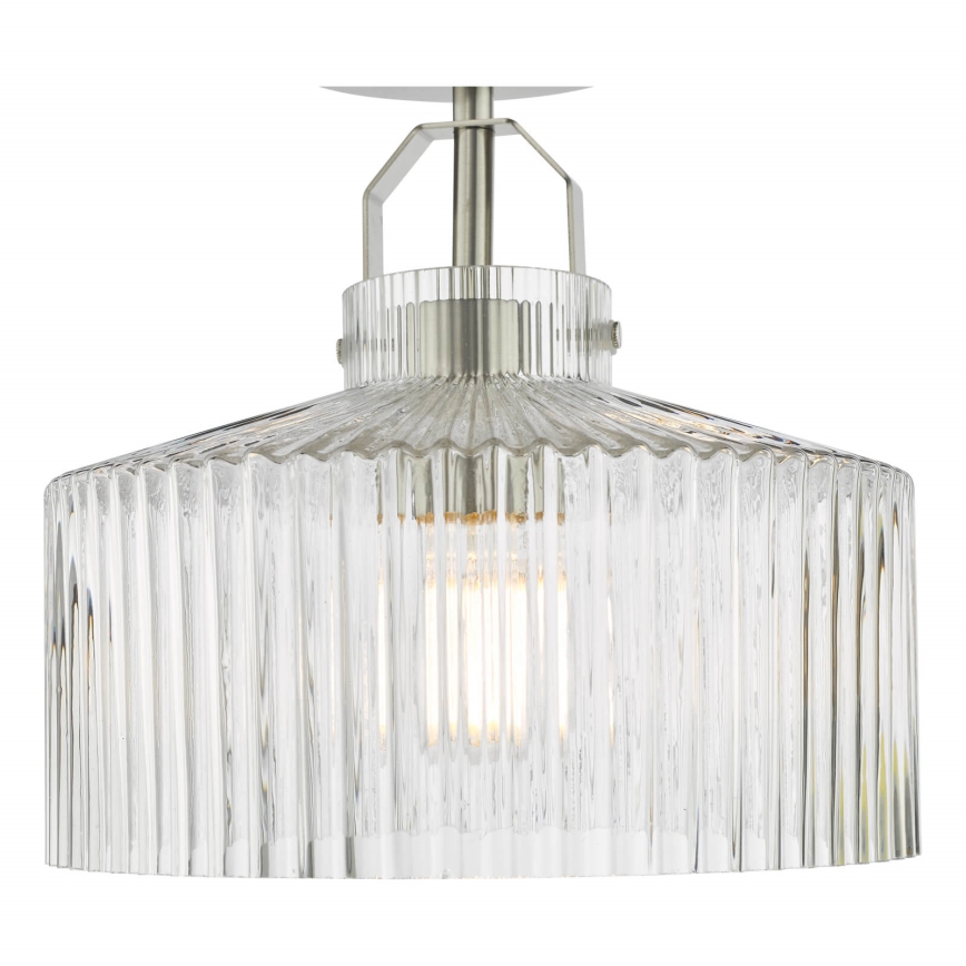 Där Lighting LEN4846 - Prigludusi liustra LENKA 1xE27/60W/230V matinis chromas