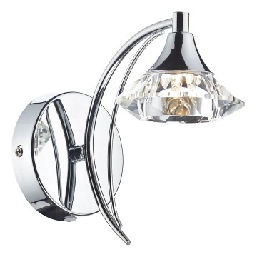 Där Lighting LUT0750 - Sieninis šviestuvas LUTHER 1xG9/40W/230V blizgus chromas