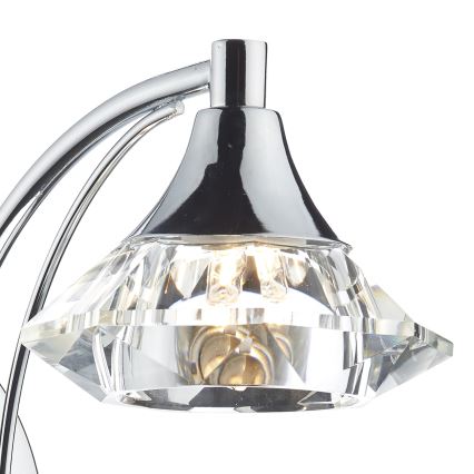 Där Lighting LUT0750 - Sieninis šviestuvas LUTHER 1xG9/40W/230V blizgus chromas
