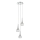 Där Lighting LYA0350 - LYALL pakabinama liustra ant laido, 3xG9/40W/230V, blizgus chromas