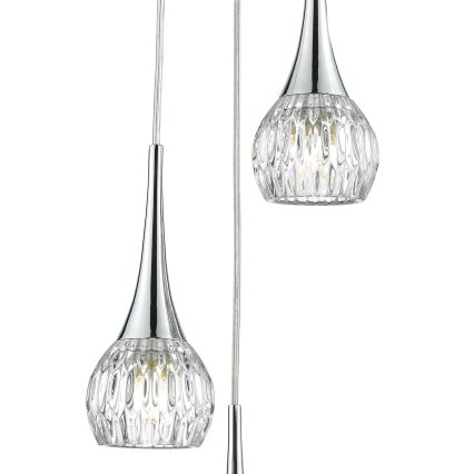 Där Lighting LYA0350 - LYALL pakabinama liustra ant laido, 3xG9/40W/230V, blizgus chromas