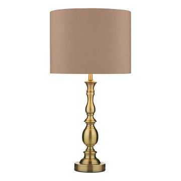 Där Lighting MAD4275 - Stalinis šviestuvas MADRID 1xE27/60W/230V rudas/žalvarinis