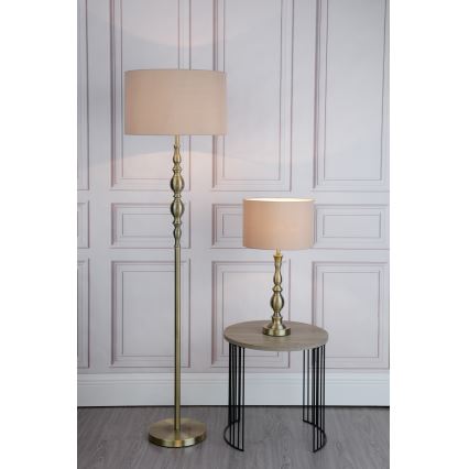 Där Lighting MAD4275 - Stalinis šviestuvas MADRID 1xE27/60W/230V rudas/žalvarinis