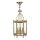 Där Lighting MOO0340 - Liustra su grandine MOORGATE 3xE14/60W/230V iš žalvario