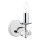 Där Lighting OLE0750 - Sieninis šviestuvas OLEANA 1xE14/40W/230V blizgus chromas