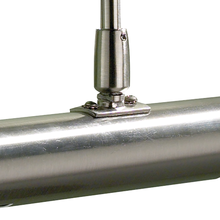 Där Lighting ONE6746 - Paveikslų šviestuvas ONEDIN 2xE14/25W/230V blizgus chromas