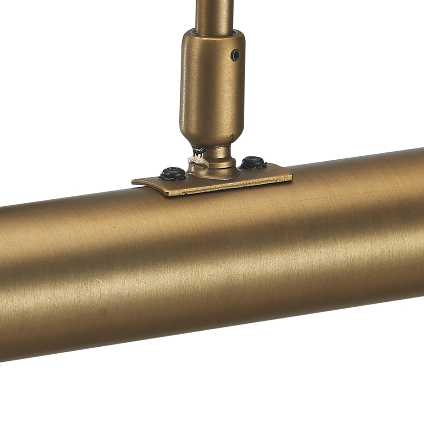 Där Lighting ONE6763 - Paveikslų šviestuvas ONEDIN 2xE14/25W/230V bronzinis