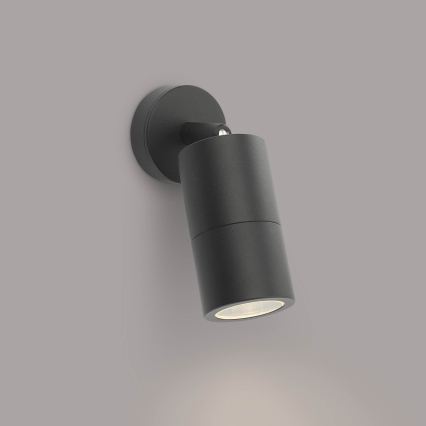 Där Lighting ORT0722 - LED Lauko sieninis taškinis šviestuvas ORTEGA 1xGU10/5W/230V IP65 juoda