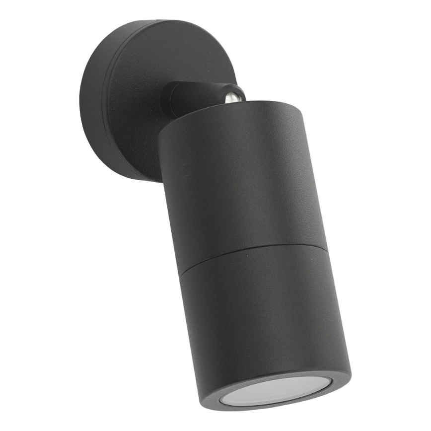Där Lighting ORT0722 - LED Lauko sieninis taškinis šviestuvas ORTEGA 1xGU10/5W/230V IP65 juoda
