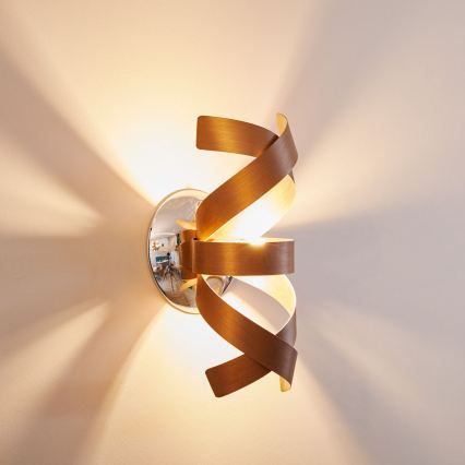 Där Lighting RAW0764 - Sieninis šviestuvas RAWLEY 1xG9/25W/230V varinis