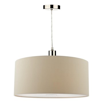 Där Lighting RON6529 - Pakabinamas šviestuvas ant laido RONDA 1xE27/60W/230V juoda/smėlinė