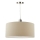 Där Lighting RON6529 - Pakabinamas šviestuvas ant laido RONDA 1xE27/60W/230V juoda/smėlinė