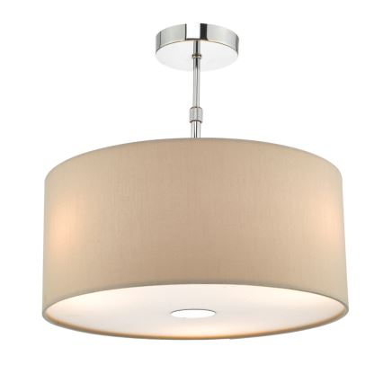 Där Lighting RON6529 - Pakabinamas šviestuvas ant laido RONDA 1xE27/60W/230V juoda/smėlinė
