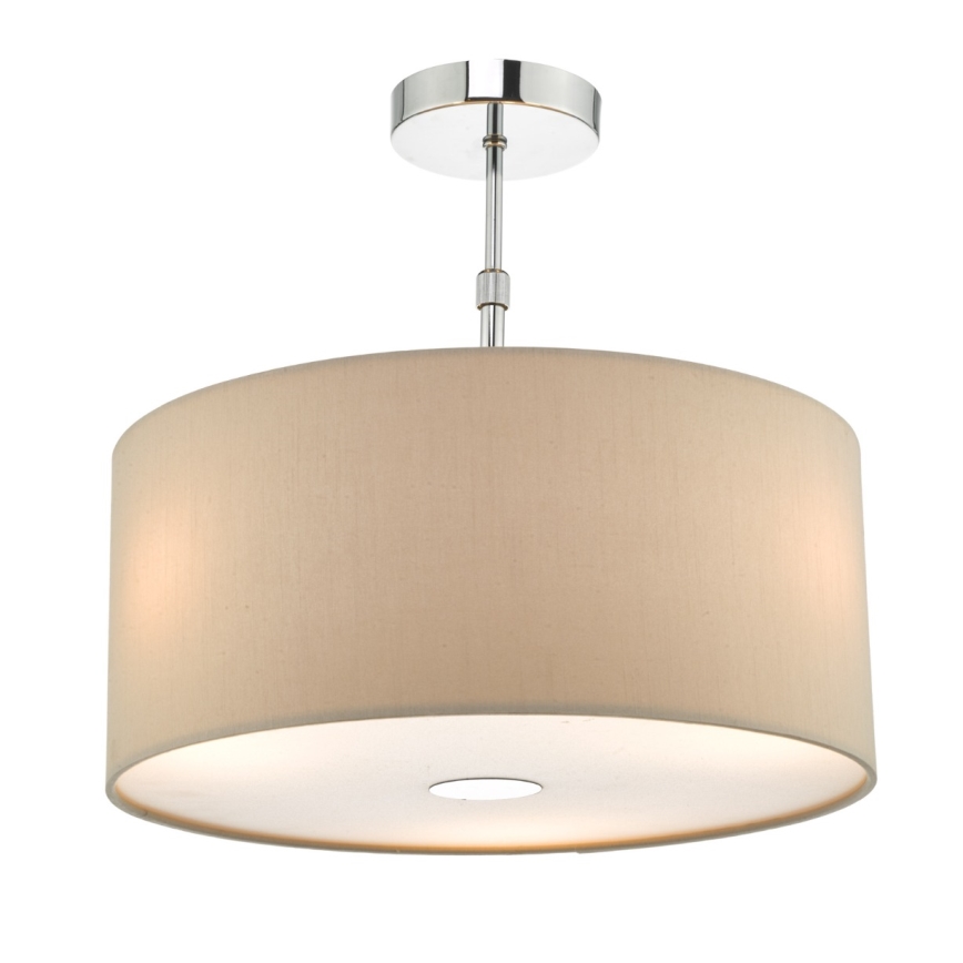 Där Lighting RON6529 - Pakabinamas šviestuvas ant laido RONDA 1xE27/60W/230V juoda/smėlinė