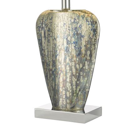 Där Lighting SYR4235 - Stalo lempa SYRACUSE 1xE27/60W/230V blizgus chromas/kreminė