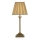 Där Lighting TAY4075-X - Stalinė lempa TAYLOR 1xE14/40W/230V smėlio spalvos/žalvarinė