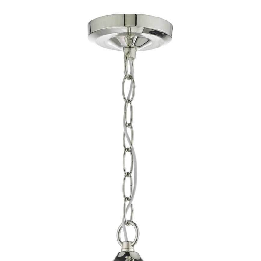 Där Lighting VAN0338 - Pakabinama liustra ant grandinės VANESSA 3xE14/40W/230V blizgus chromas