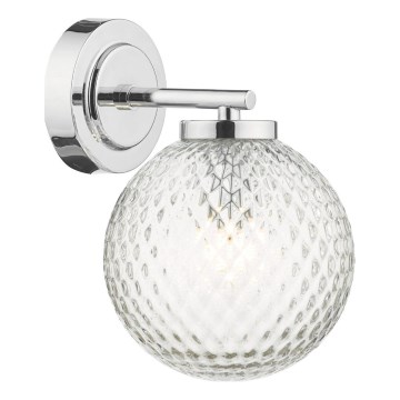 Där Lighting WAY0750 - Vonios sieninis šviestuvas WAYNE 1xG9/3W/230V IP44 chromas