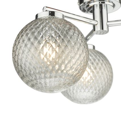 Där Lighting WAY5350 - Paviršinis vonios šviestuvas WAYNE 3xG9/3W/230V IP44 blizgus chromas